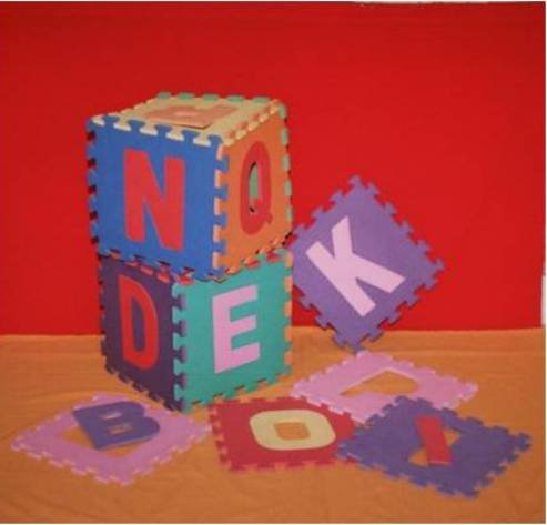 tapete de letras