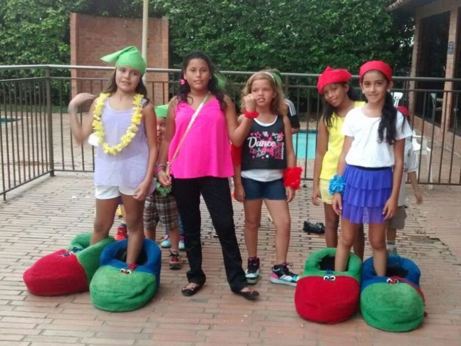 Competencias por equipos para niños grandes