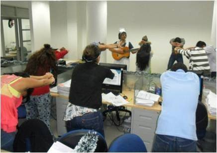 Pausas activas empresariales en Cali