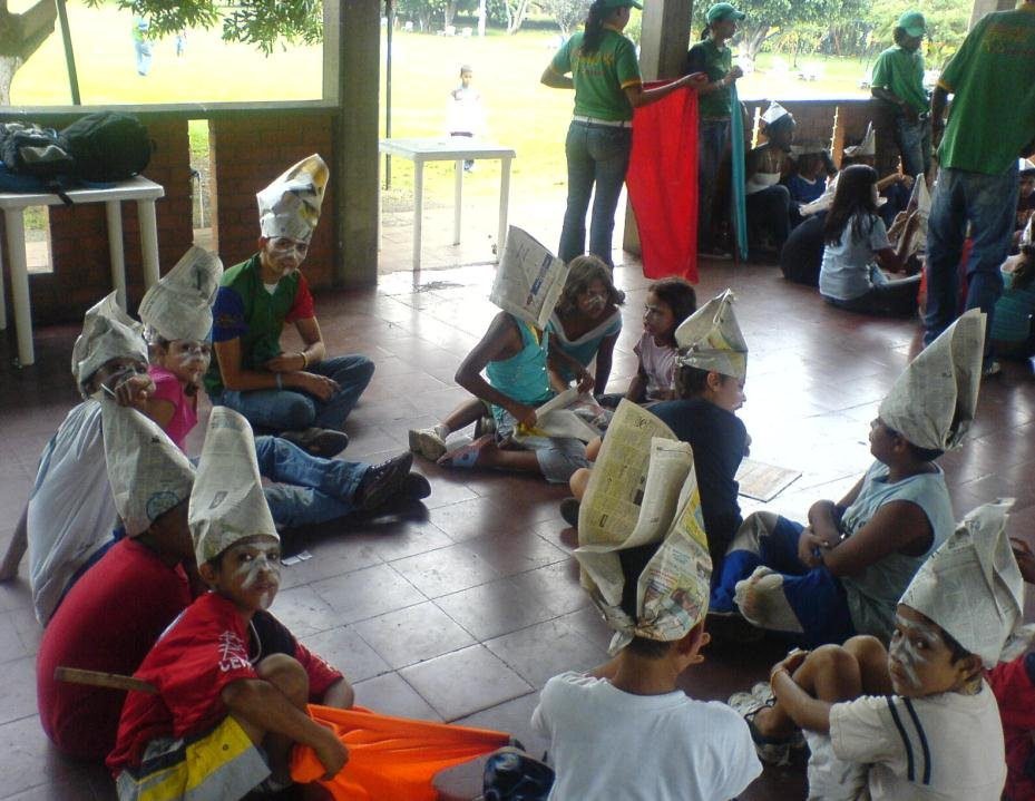 Actividades con disfraces en vacaciones recreativas